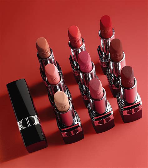 dior rouge lipstick collection